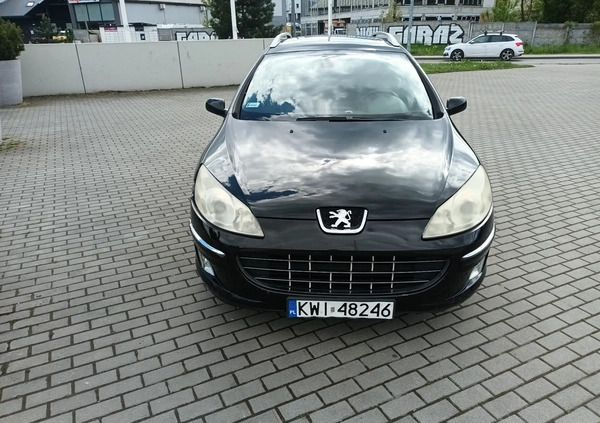 Peugeot 407 cena 7400 przebieg: 213563, rok produkcji 2007 z Wieliczka małe 172
